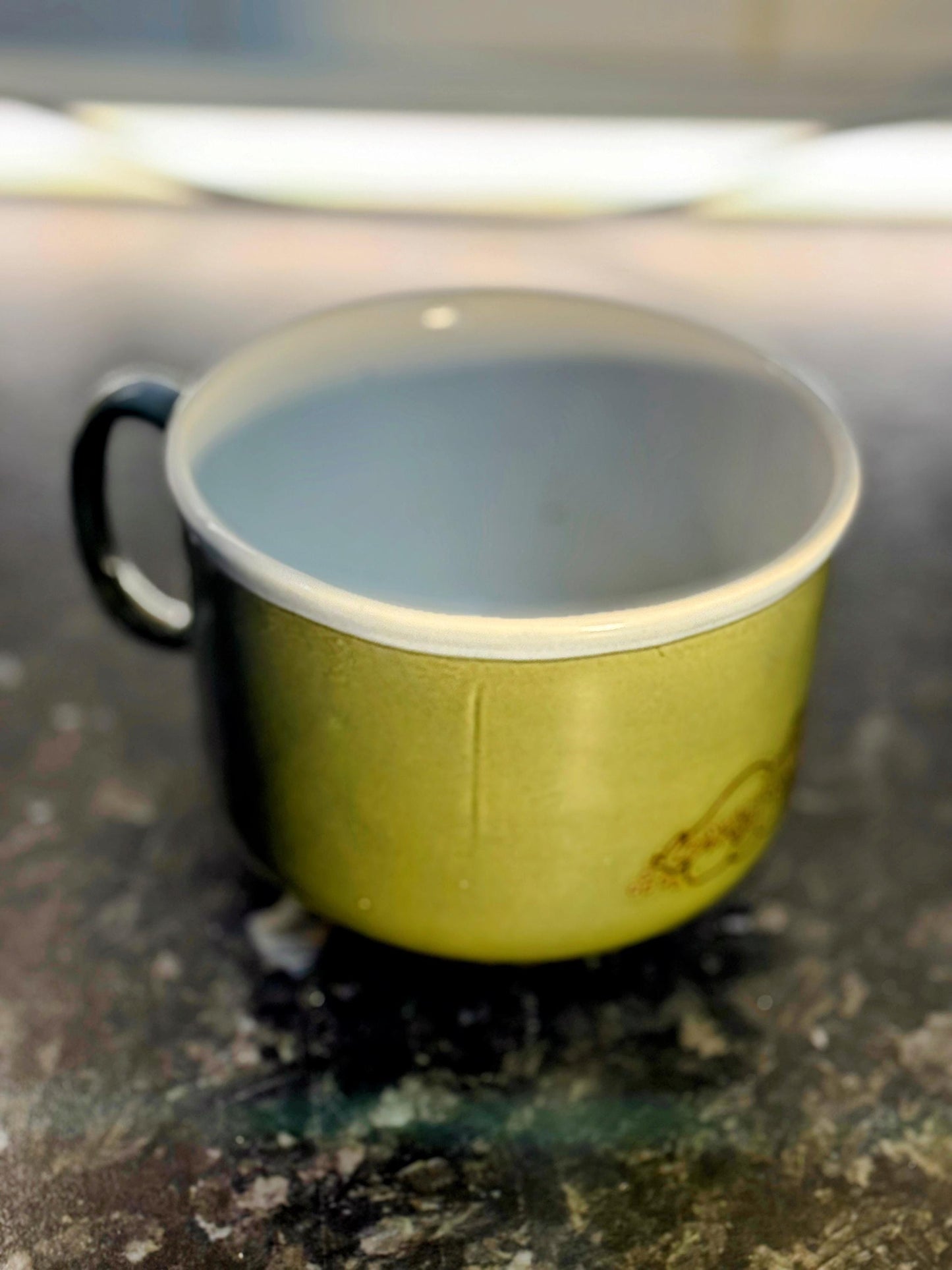 Green Hot Soup Stoneware Mug – Made in England
