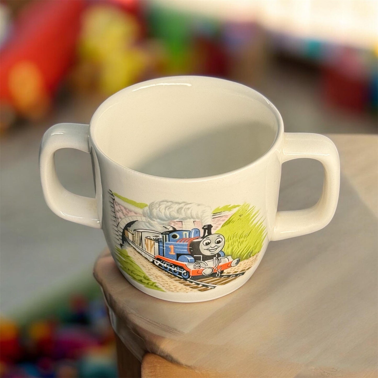 Thomas the Tank Engine Wedgwood Children’s Ceramic Mug – Vintage