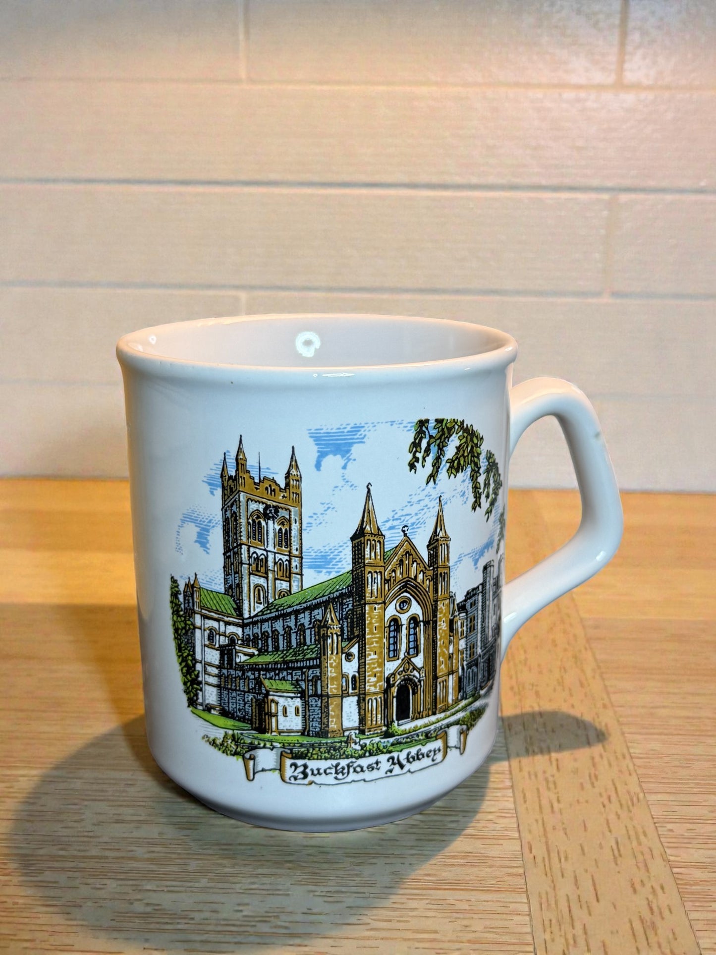 Vintage Buckfast Abbey Ceramic Mug – Goodliffe Neale, Made in England