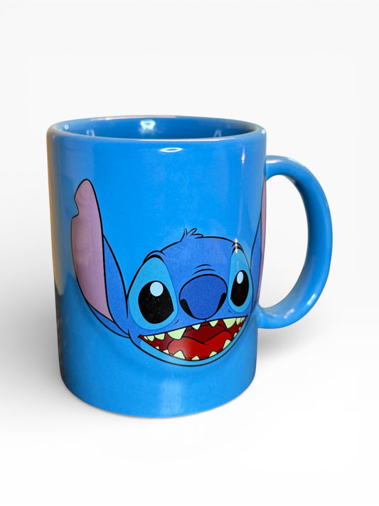Disney Stitch Ceramic Mug Blue