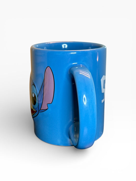 Disney Stitch Ceramic Mug Blue