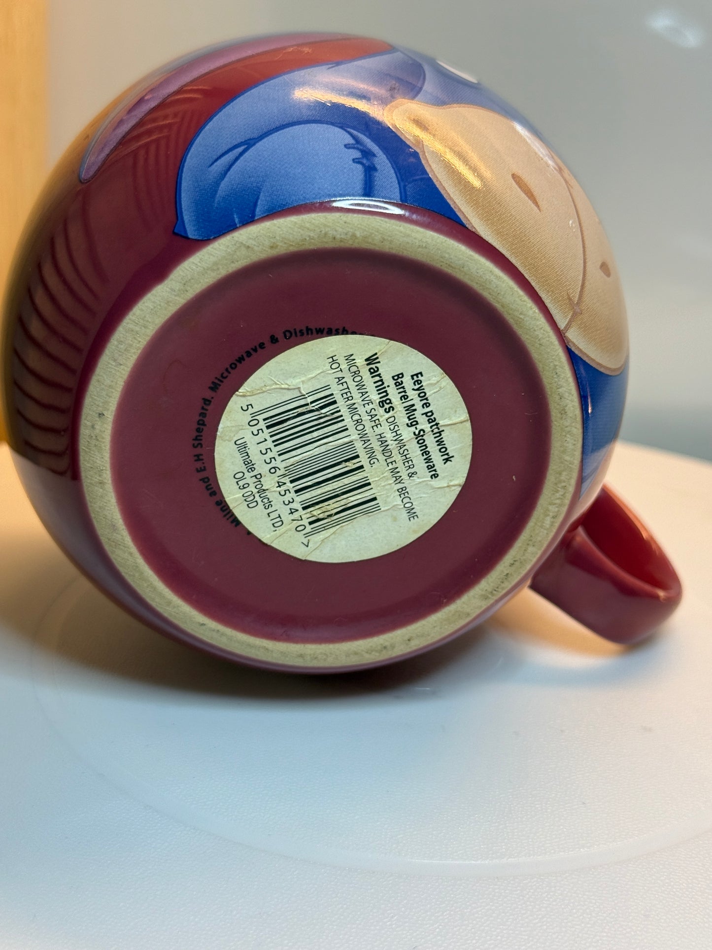 Disney Eeyore Barrel Mug – Winnie the Pooh Character Mug