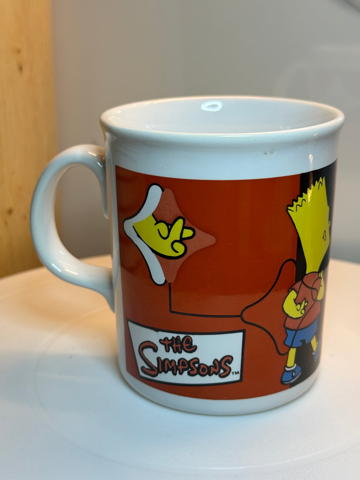 Vintage The Simpsons Bart Simpson Quote Mug – “Trust Me I’d Never Lie to You”