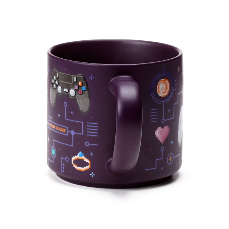 Retro arcade style Game Over tea mug