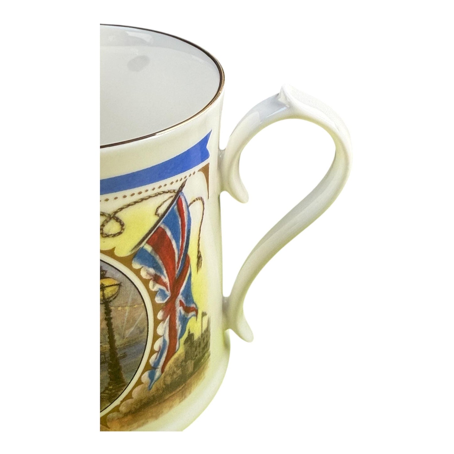 Aynsley Millennium Fine Bone China Mug – 2000 London Skyline