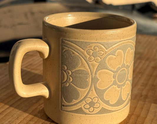 Vintage Gay Pottery Floral Mug