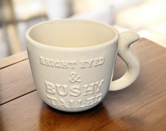 Large Next ‘Bright Eyed & Bushy Tailed’ Mug